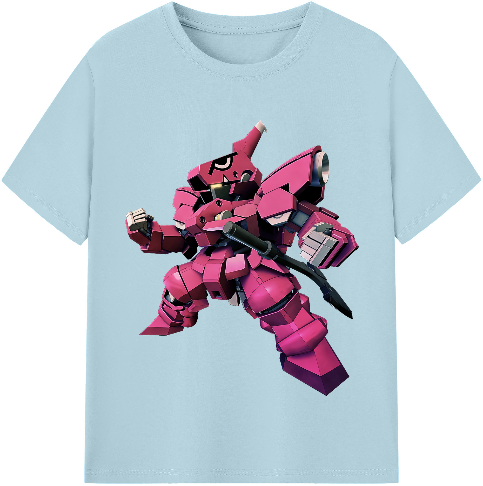 （画像用） 機動戦士ガンダム Mobile Suit Gundam 綿100％半袖Tシャツ（フロントプリント）